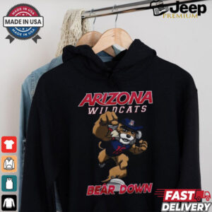 Arizona Wildcats Football Team Class Of 2024 Bear Down Mascot Shirt