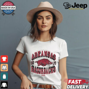 Arkansas Razorbacks Field Arched Wordmark T Shirt