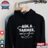 Ask A Farmer Not An Activist Tee Shirt