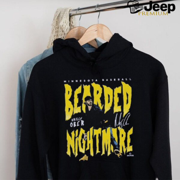 Bailey Ober Minnesota Bearded Nightmare Signature Shirt