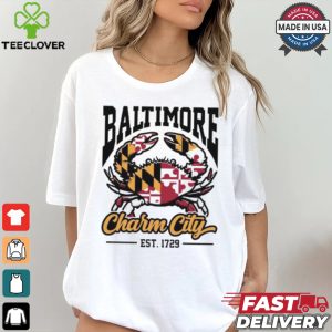 Baltimore Charm City 1729 logo shirt