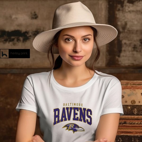 Baltimore Ravens Classic Logo T Shirt