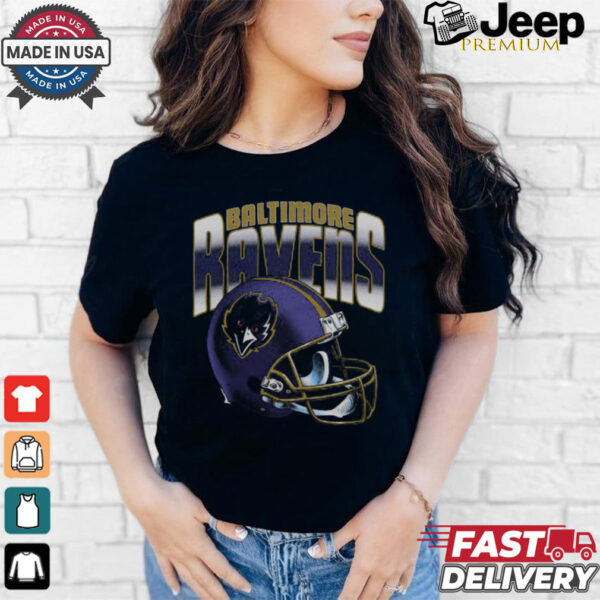 Baltimore Ravens Gradient Helmet shirt