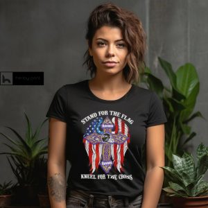 Baltimore Ravens Stand For The Flag Kneel For The Cross 2024 T shirt