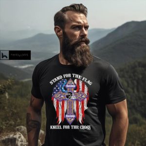 Baltimore Ravens Stand For The Flag Kneel For The Cross 2024 T shirt