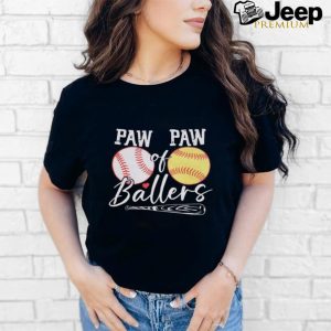 Baseball paw paw of ballers shirt