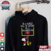 Be A Buccaneers Fan Tampa Bay Buccaneers x Snoopy Mashup Shirts