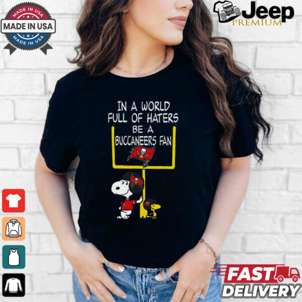 Be A Buccaneers Fan Tampa Bay Buccaneers x Snoopy Mashup Shirts