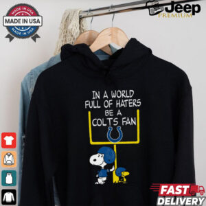 Be A Colts Fan Indianapolis Colts x Snoopy Mashup Shirts