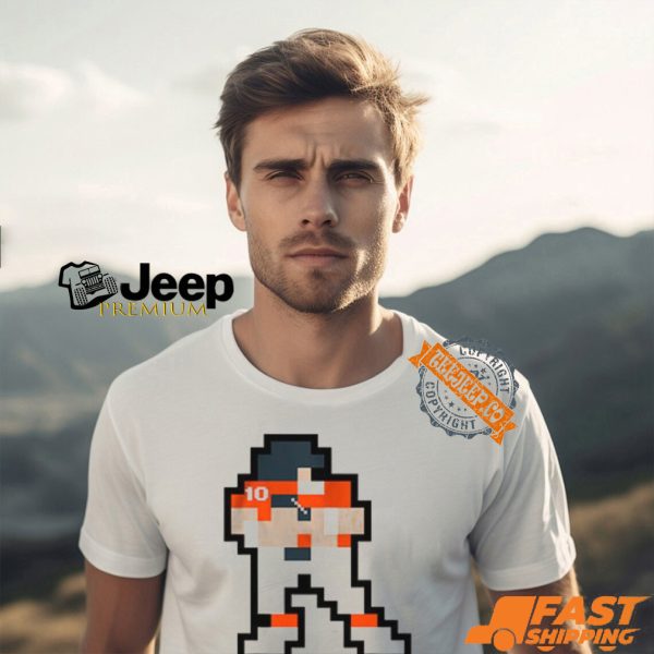 Bo Nix 8 Bit Shirt