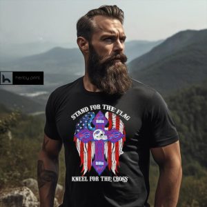 Buffalo Bills Stand For The Flag Kneel For The Cross 2024 T shirt