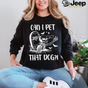 Can I Pet That Dog Halloween Shirt