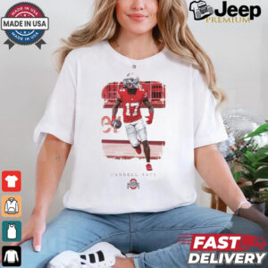 Carnell Tate #17 Ohio State Buckeyes Football Student Athlete Spotlight T Shirt