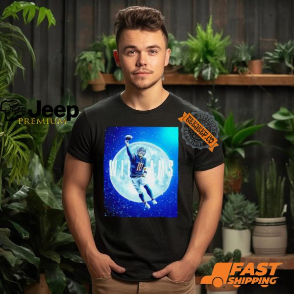 Chicago Bears Caleb Williams to the moon shirt