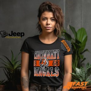 Cincinnati Bengals New Era Black City Team T Shirt