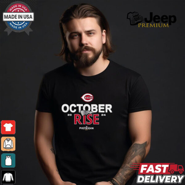 Cincinnati Reds October rise 2024 Postseason shirt