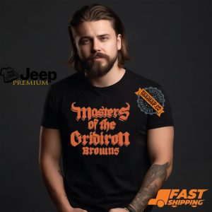 Cleveland Browns Masters Of The Gridiron T Shirts