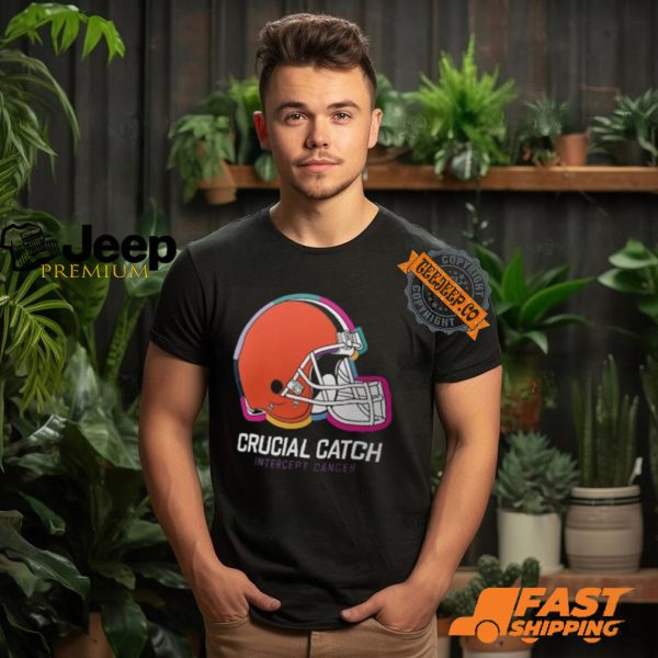 Cleveland Browns Nike Black 2024 NFL Crucial Catch T Shirt