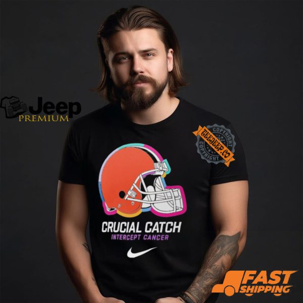 Cleveland Browns X Nike 2024 NFL Crucial Catch Shirt