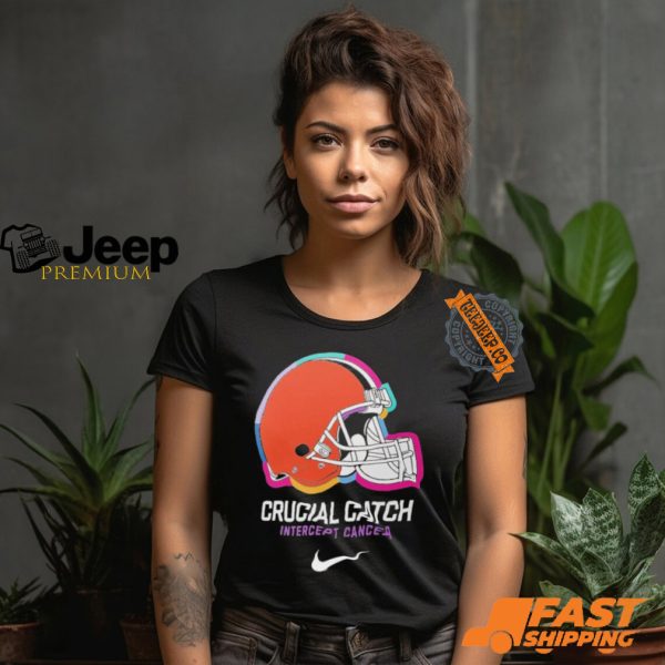 Cleveland Browns X Nike 2024 NFL Crucial Catch Shirt