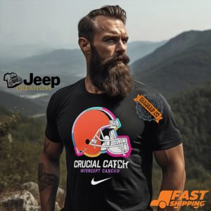 Cleveland Browns X Nike 2024 NFL Crucial Catch Shirt