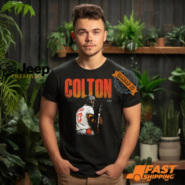 Colton Cowser MLB Baltimore Orioles Bold t shirt