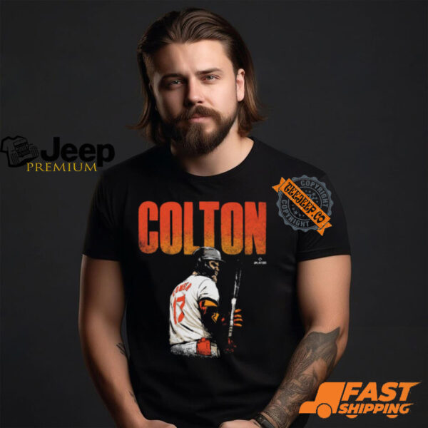 Colton Cowser MLB Baltimore Orioles Bold t shirt