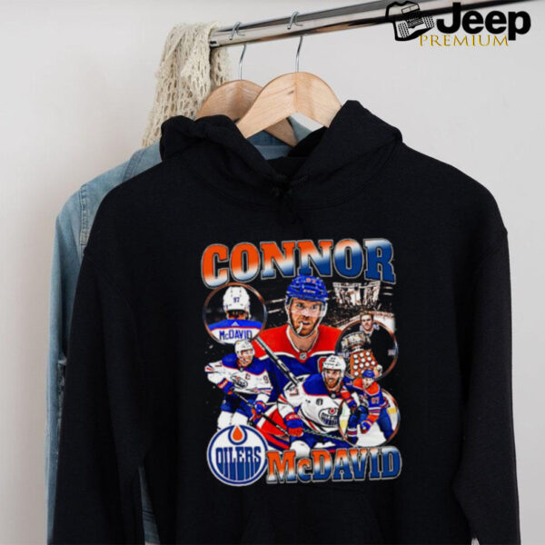 Connor McDavid Retro Collage T Shirt