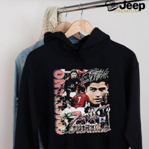 Cristiano Ronaldo CR7 player football signature vintage shirt