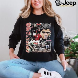 Cristiano Ronaldo CR7 player football signature vintage shirt