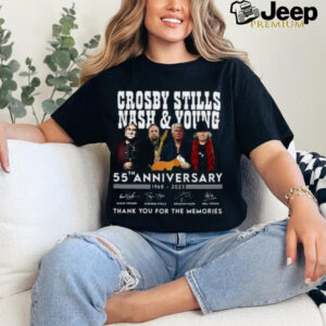 Crosby Stills nash & young 55th anniversary thank you for the memories shirt