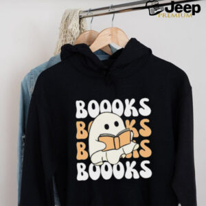 Cute Ghost Reading T Shirt