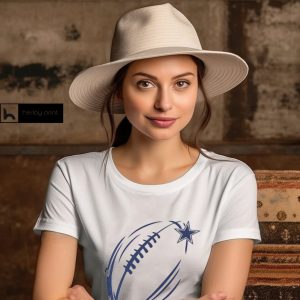 Dallas Cowboys G III 4Her by Carl Banks Subtle Football Fitted T Shirt