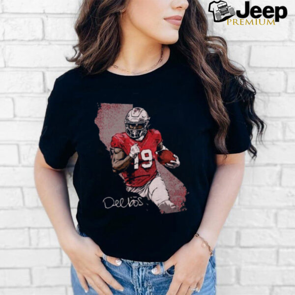 Deebo Samuel San Francisco City Map T Shirt