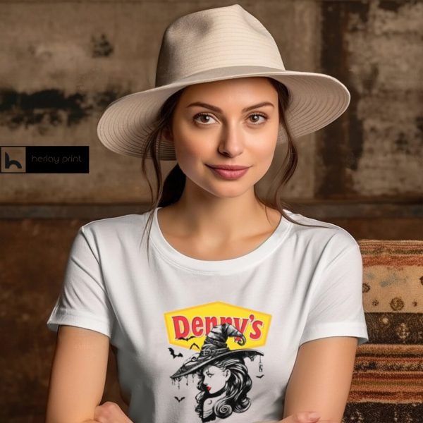 Denny's In a World full pringcesses be a witch shirt