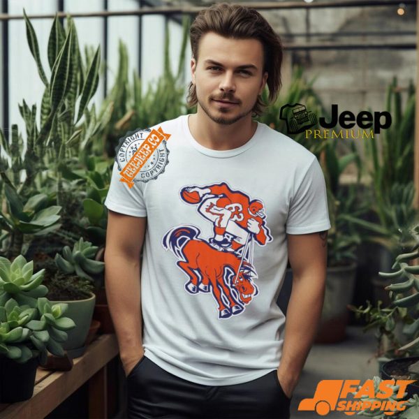 Denver Broncos 1962 Retro Logo T Shirt