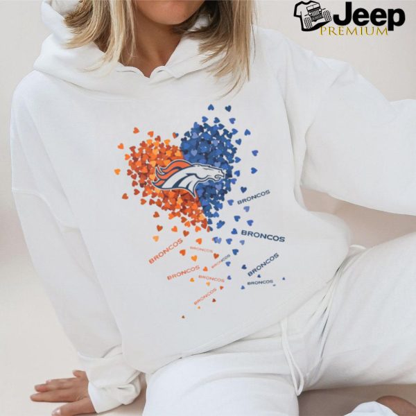 Denver Broncos Heart Shirt