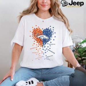 Denver Broncos Heart Shirt