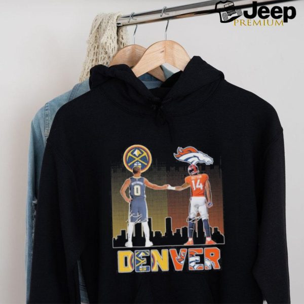 Denver Sports Teams Russell Westbrook And Courtland Sutton Signatures Shirt