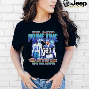 Deon Sanders Prime Time Back to Back Champ vintage shirt