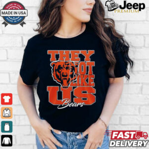 Design Chicago Bears They Not Like Us Bears Shirt