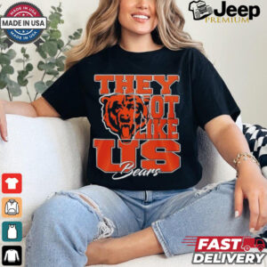 Design Chicago Bears They Not Like Us Bears Shirt