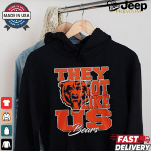 Design Chicago Bears They Not Like Us Bears Shirt