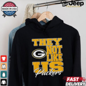 Design Green Bay Packers They Not Like Us Packers Shirt