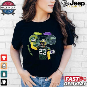 Design Green Bay Packers Vs Minnesota Vikings Game Day September 29, 2024 Shirt