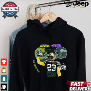 Design Green Bay Packers Vs Minnesota Vikings Game Day September 29, 2024 Shirt