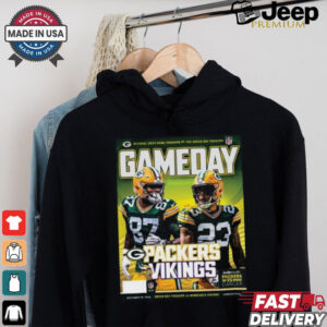 Design Green Bay Packers Vs Minnesota Vikings Official Game Day 2024 Shirt