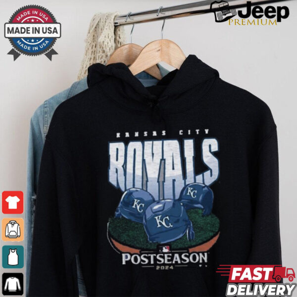 Design Kansas City Royals 2024 Postseason Vintage Helmet shirt