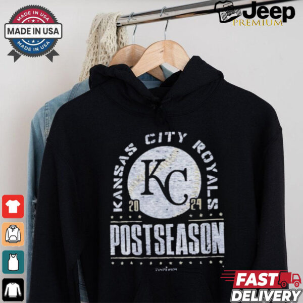 Design Kansas City Royals Blue 2024 Postseason Participant Franklin T shirt