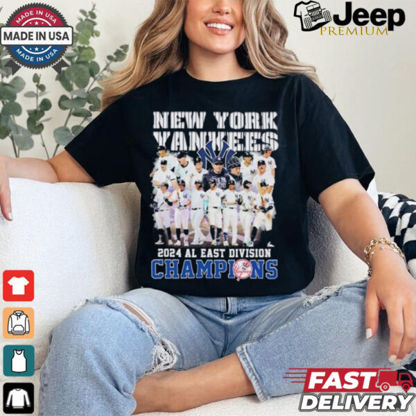 Design New York Yankees The Bronx 2024 AL East Division Champions Shirt